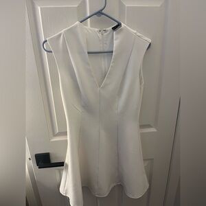 Windsor White Asymmetrical Dress